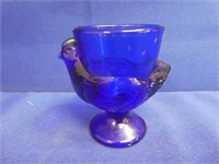 Cobalt  Blue Hen Egg Cup