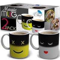 Magic Color Changing Funny Mug - 2 Pack