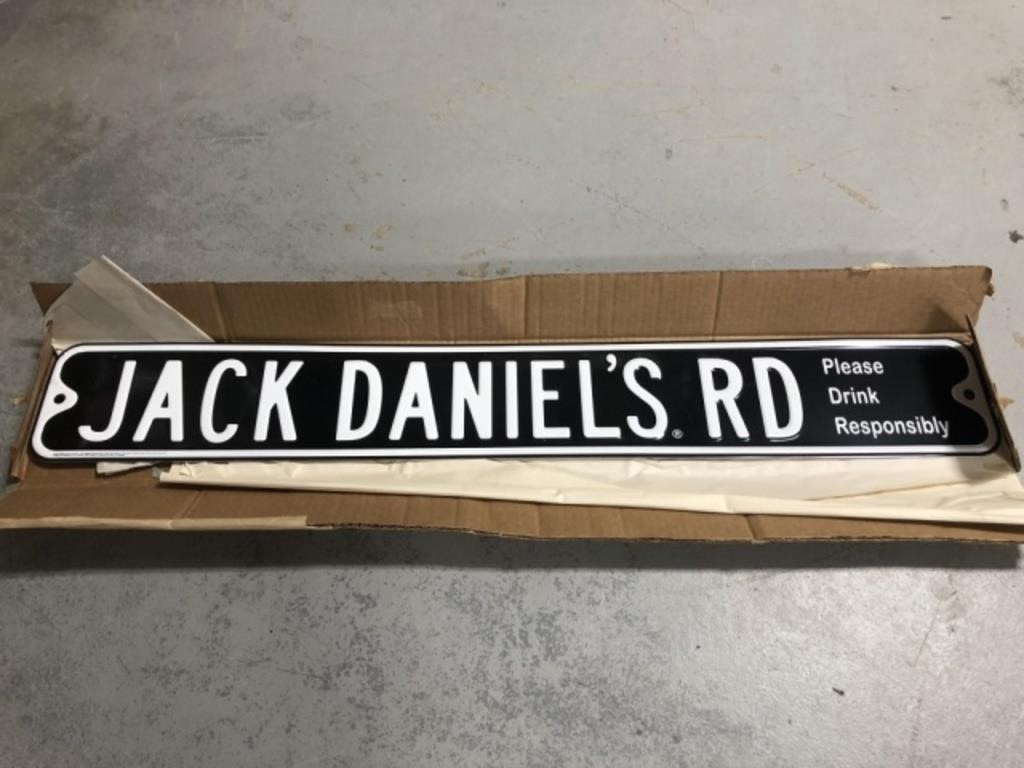 JACK DANIELS ROAD SIGN