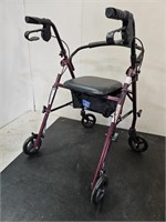 Handicap or Elderly Walker w Seat & Storage