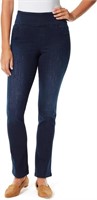 Women's Pull on High Rise Jeans, Size 10