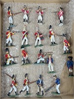 HAND PAINTED LEAD LEMAN'S ARMY SOLDIERS