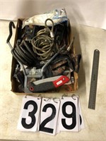 Gloves, Cables, Bungee Cords, Rope and Misc.