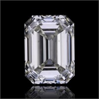 Gia Certified Emerald Cut 2.02ct Vs2 Diamond