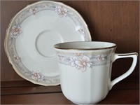 Noritake Ivory china Windsor Garden cup and