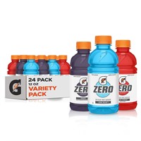 Gatorade Zero, Variety Pack 2.0, 12 Fl Oz 24pk