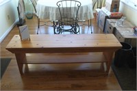 Pine Bench/ 5 " x 15" x 19"