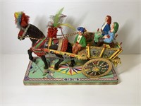 GIDI'S GYPSY WAGON AND HORSE ORNAMENT