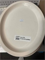 13.5x10.5 Platter Lot of 8