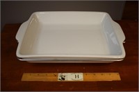 Rectangle Serving Dish with Stand