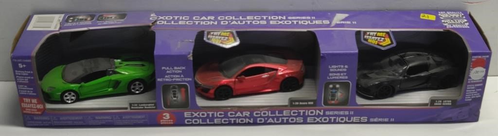 Exotic Car Collection Set