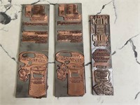 Old Borden Dairy "Elsie The Cow" Printing Plates