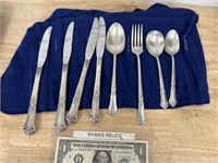 Vintage state house sterling silver silverware