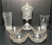 Waterford Crystal Vase, Orrefors Crystal Vase