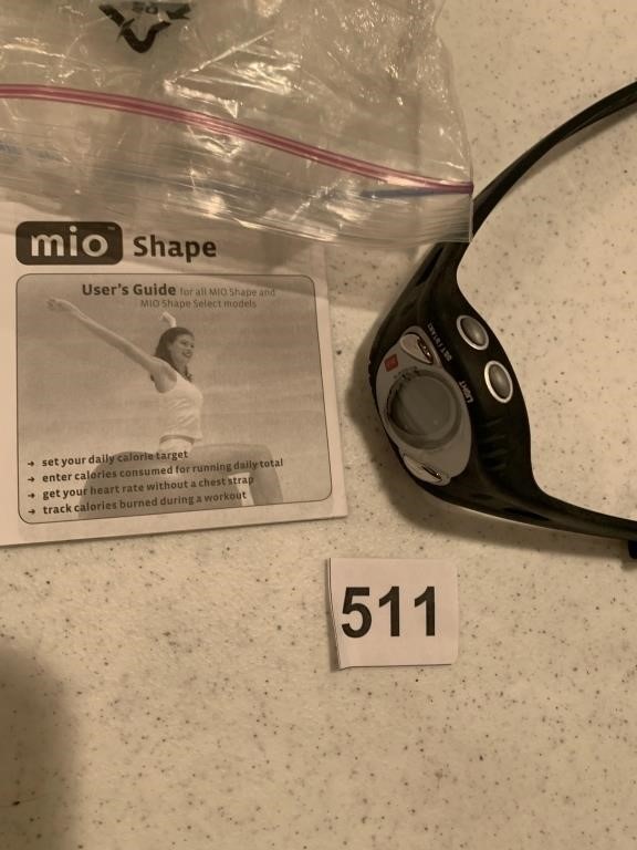 MIO PACER WATCH WITH INSTRUCTIONS ATER RESISTANT