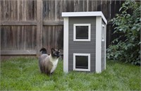 USED $190 Outdoor Cat Townhouse