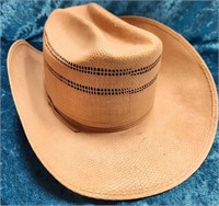 11 - STETSON STRAW HAT (A34)