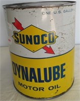 Sunoco 1967 20N20 Dynalube 1 Gallon Motor Oil