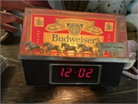 Vintage Budweiser clock