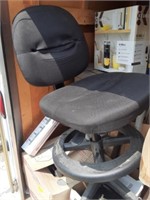 Office Chair Ergonomic wheels adjustable Black