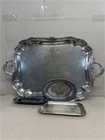 Silver plated trays