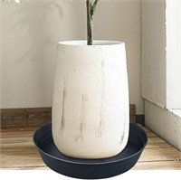 25-Inch Extra-Large Planter Saucer  Black