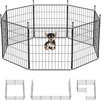 FXW MiniPaws Dog Playpen  24inch 8 Panels