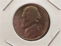 1986D Jefferson Nickel