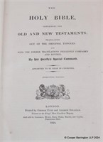 The Holy Bible.George Eyre/Andrew Strahan 1824