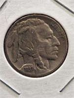 1937 Buffalo nickel