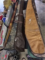 (4) Padded Rifle Gun Cases