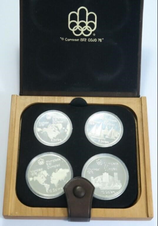 1972 Olympic 4 Coin Proof Set