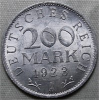 Germany Empire 200 Mark2 1923 Uncirculated