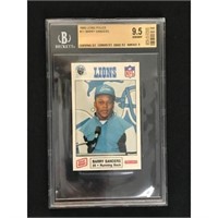 1989 Lions Police Barry Sanders Beckett 9.5