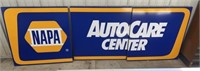 Napa Auto care center metal sign 3pc . Each piece