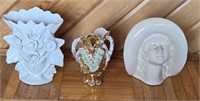 Lot of 3 Ceramic/Porcelain Vases