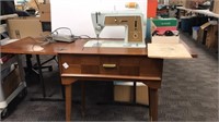 Vintage singer sewing machine model 603