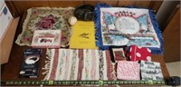 Handkerchiefs, Small Handmade Rug & More
