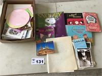 CHILDRENS BOOKS, POST CARDS, MAPS