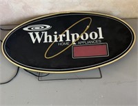 Whirlpool sign non working