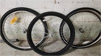 3 mountain bike bicycle tires