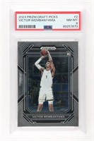 GRADED VICTOR WEMBANYAMA BASKETBALL CARD