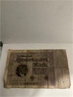 Ww1 German paper money