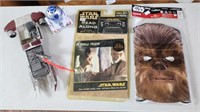 (4) Star Wars Pieces - Masks, A New Hope