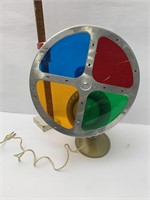 Color wheel for aluminum tree Lights up motor