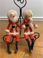 Poseable Mr. and Mrs. Claus