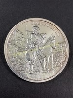 Prospector one troy ounce silver round