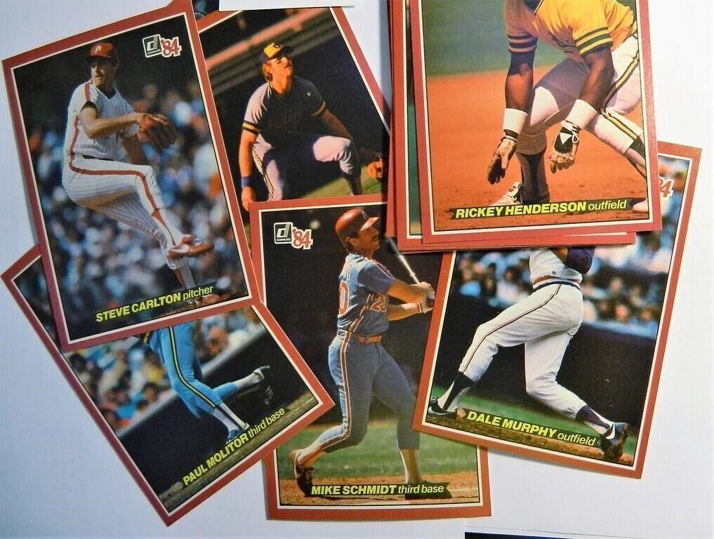 Twenty-One (21) 1984 Donruss Action All-Stars