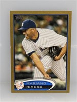 1486/2012 2012 Topps Mariano Rivera Gold #180