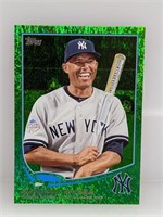 2013 Topps Mariano Rivera Green Sparkle US237